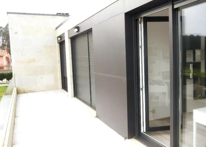 De Diseno Moderno En Casa de Férias Sanxenxo